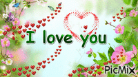 I love you - GIF animé gratuit
