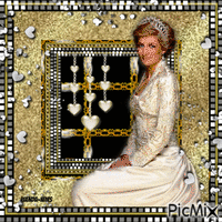Princess Diana κινούμενο GIF