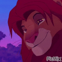 Roi Lion - GIF animado grátis
