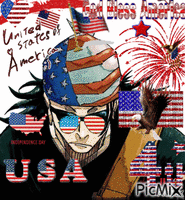 Geto x america - GIF animasi gratis