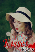 Kisses - Animovaný GIF zadarmo