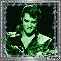 Elvis Presley animasyonlu GIF