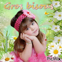 Gros bisous! アニメーションGIF