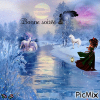 bonne soiree - Δωρεάν κινούμενο GIF
