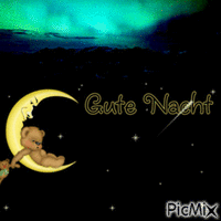 Nacht animált GIF