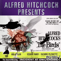 ALFRED HITCHCOCK - Gratis animerad GIF