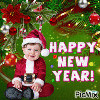 happy new year animasyonlu GIF