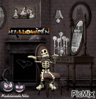 halloween анимированный гифка