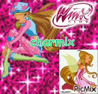 winx flora charmix - GIF animasi gratis