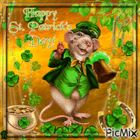 St. Patrick's Day! Animated GIF