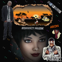 Akon ft bu konvict thiam - GIF animé gratuit
