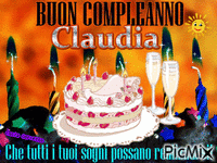 Compleanno анимирани ГИФ