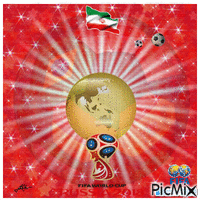 Iran - World Cup 2018 Russia animerad GIF