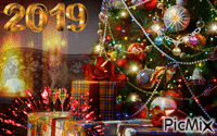Честита Нова Година 2019 - 免费动画 GIF