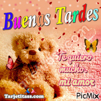 Buenas Tardes mi Amor - 免费动画 GIF