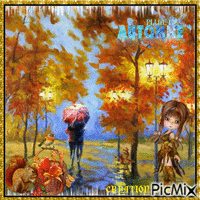 Pluie d' automne - 無料のアニメーション GIF