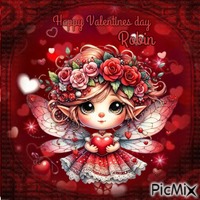 Heureuse St Valentin. robbierob - GIF animate gratis