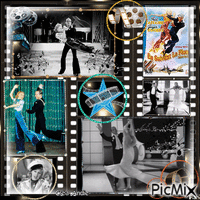 Ginger Rogers & Fred Astaire animowany gif