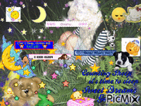 limerence bear emotionally connects to the grass 动画 GIF