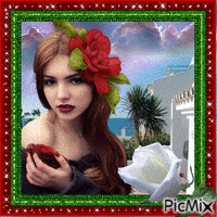 belle femme - Free animated GIF
