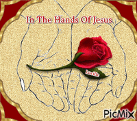 In The Hands Of Jesus GIF animado