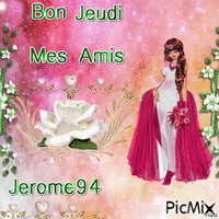 Jerom94 Blanc Rose - Δωρεάν κινούμενο GIF