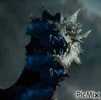 Lightning Dragon - Ilmainen animoitu GIF