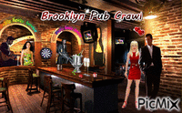 Brooklyn Pub Crawl GIF animata