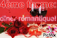 diner romantique - Nemokamas animacinis gif
