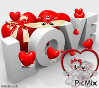 LOVE - Zdarma animovaný GIF