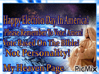 Happy Election Day In America! - Бесплатный анимированный гифка