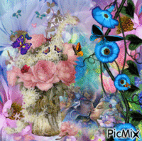fleurs Animated GIF