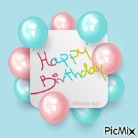 Happy Birthday.! animasyonlu GIF