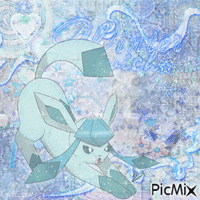 Glaceon (Better version) анимирани ГИФ