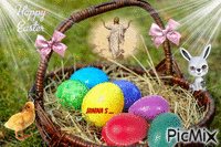 Happy Easter GIF animé