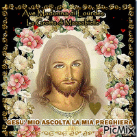 Gesù misericordioso - GIF animado gratis