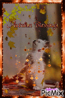 Sweet Autumn Blessings to You Angels.... 动画 GIF
