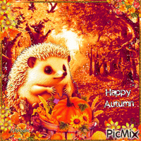 Happy Autumn GIF animata