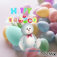 Happy Easter.! GIF animado