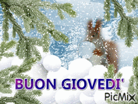 BUON GIOVEDI' animasyonlu GIF