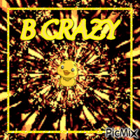 B CRAZY - GIF animé gratuit