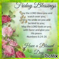 Friday blessing анимирани ГИФ
