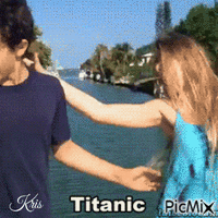 Titanic avec humour - Gratis animeret GIF