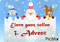 3.Advent - GIF animado gratis