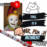 this is a mr. punch moment animovaný GIF