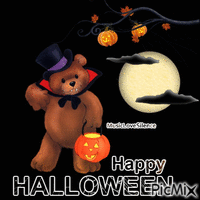 happy halloween анимиран GIF