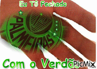 Palmeiras - GIF animado gratis