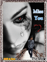 Miss You. - Безплатен анимиран GIF