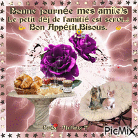 Bonne journée+Petit Déjeuner - Бесплатный анимированный гифка