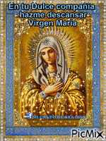Virgen Maria - Бесплатный анимированный гифка